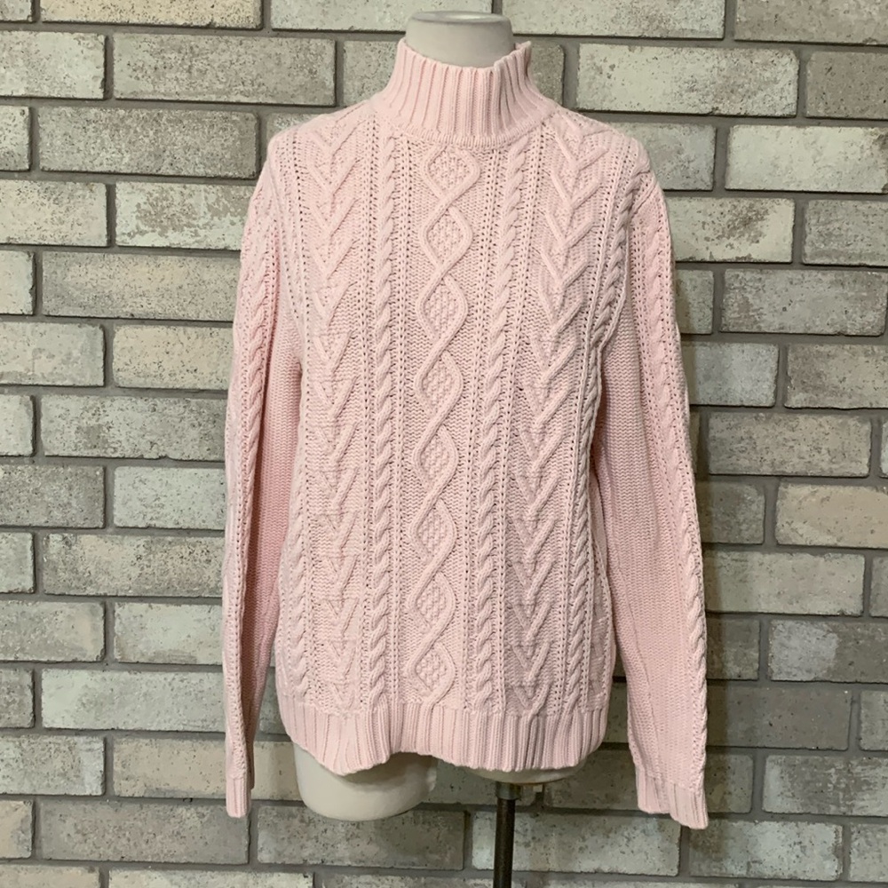 Pink sweater large